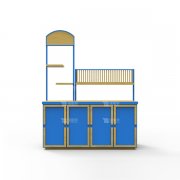 18M-D2CW面包展示柜、西點面包柜、單邊柜