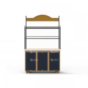 18M-D1CW面包展示柜、西點面包柜、單邊柜