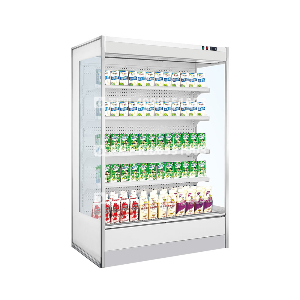 便利店風幕柜、牛奶展示柜、立式風幕柜